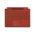 Microsoft | Keyboard Pen 2 Bundle | 8X6-00027 Surface Pro | Compact Keyboard | Wireless | EN | Bluetooth | Red | 294 g