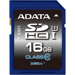 ADATA | Premier | 16 GB | SDHC | Klasa pamięci flash 10 | NIE