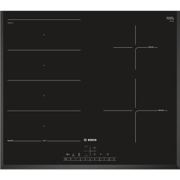 Bosch | PXE651FC1E | hob | Induction | Number of burners/cooking zones 4 | DirectSelect | Timer | Black | Display