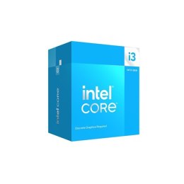 Procesor Intel Core i3-14100F | 3.5 GHz | Gniazdo FCLGA1700 | 4-rdzeniowy | Model i3-14100F | Wydajny Procesor Quad-Core i3 z Ta