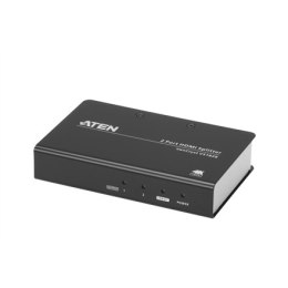 Atona | 2-portowy rozdzielacz HDMI True 4K | VS182B | Wejście: 1 x HDMI typu A, żeńskie; Wyjście: 2 x HDMI typu A, żeńskie
