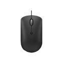 Lenovo | Compact Mouse | 400 | Przewodowa | USB-C | Kruczoczarna