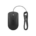 Lenovo | Compact Mouse | 400 | Wired | USB-C | Raven black