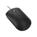 Lenovo | Compact Mouse | 400 | Przewodowa | USB-C | Kruczoczarna