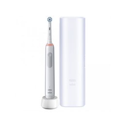 Oral-B | Pro3 3500 Sensitive Clean | Electric Toothbrush | Rechargeable | For adults | ml | Number of heads | White | Number of 
