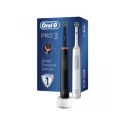 Oral-B | Pro3 3900 Cross Action | Electric Toothbrush | Rechargeable | For adults | ml | Number of heads | Black and White | Num