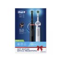 Oral-B | Pro3 3900 Cross Action | Electric Toothbrush | Rechargeable | For adults | ml | Number of heads | Black and White | Num