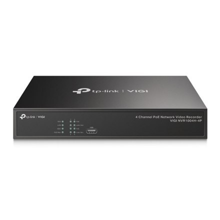 TP-LINK | PoE+ Network Video Recorder | VIGI NVR1004H-4P | 1 | 4-Channel