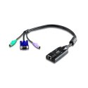 Aten PS/2 VGA KVM Adapter with Composite Video Support Aten