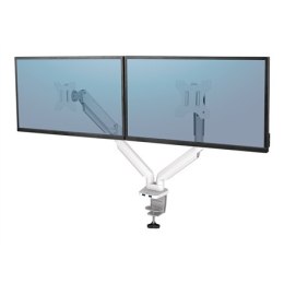 Fellowes arm for 2 monitors -  Platinum white | Fellowes