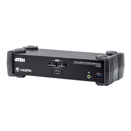 Aten ATEN CS1822 KVMP Switch - KVM / audio / USB switch - 2 ports