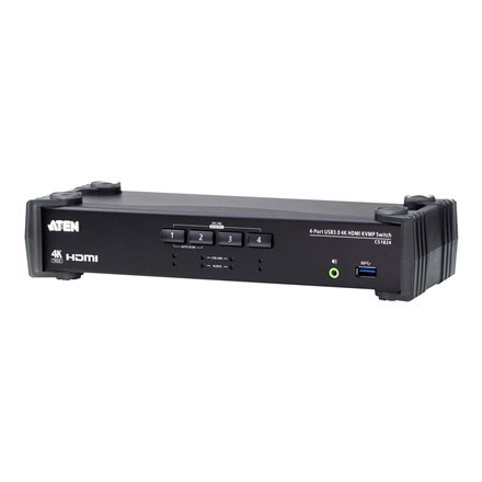 Aten CS1824-AT-G 4-Port USB 3.0 4K HDMI KVMP™ Switch | Aten