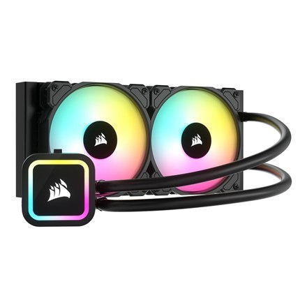 Corsair iCUE H100x RGB ELITE Liquid CPU Cooler, 240 mm | Corsair