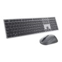 Dell Premier Multi-Device Keyboard and Mouse | KM7321W | Keyboard and Mouse Set | Wireless | Ukrainian | Titanium Gray | 2.4 GHz