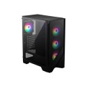 MSI | PC Case | MAG FORGE 120A AIRFLOW | Side window | Black | Mid-Tower | Power supply included No | ATX