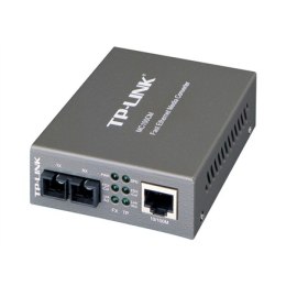 TP-LINK | MC100CM | Fibre media converter - RJ-45 / SC multi-mode | Ethernet 10Base-T | Ethernet 100Base-FX | Ethernet 100Base-T