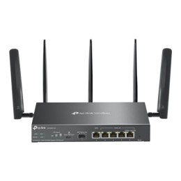TP-Link Omada ER706W-4G V1 - wireless router - WWAN - Wi-Fi 6 - 4G - desktop, wall-mountable | 5-port switch | AX3000 | 2.4 GHz 