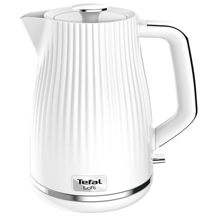 TEFAL | Electric Kettle | KO250130 | Electric | 2400 W | 1.7 L | Plastic | 360° rotational base | White