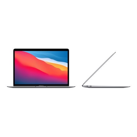 Apple | MacBook Air | Space Grey | 13.3 " | IPS | 2560 x 1600 | Apple M1 | 8 GB | SSD 256 GB | Apple M1 7-core GPU | GB | Withou