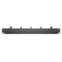 Digitus | Cable Management Panel | DN-97602 | Black | 5x cable management ring (HxD: 40x60 mm). The Cable Management Panel is ge