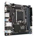 Gigabyte | H610I | Rodzina procesorów Intel | Gniazdo procesora LGA1700 | DDR4 DIMM | Obsługiwane interfejsy dysków twardych M.2