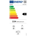 Chłodziarka Gorenje | NRKI418EE1 | Klasa efektywności energetycznej E | Do zabudowy | Kombi | Wysokość 177,2 cm | System No Fros