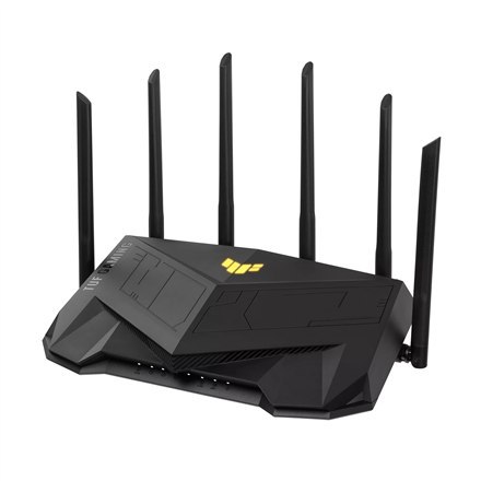 Bezprzewodowy router do gier Wifi 6 Dual Band | TUF-AX6000 | 802.11ax | 1148+4804 Mbit/s | 10/100/1000 Mbit/s | Porty Ethernet L