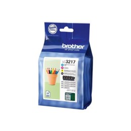 Brother LC3217VALDR | Ink Cartridge | Black/ cyan/ magenta/ yellow