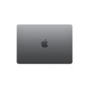 Apple | MacBook Air | Space Grey | 13.6 " | IPS | 2560 x 1664 | Apple M2 | 8 GB | SSD 256 GB | Apple M2 8-core GPU | GB | Withou