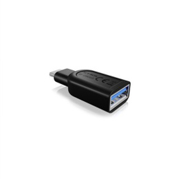 Raidsonic ICY BOX Adapter do wtyczki USB 3.0 Typ-C na interfejs USB 3.0 Typ-A Czarny