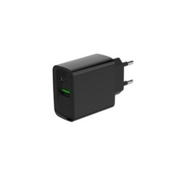 2-portowa szybka ładowarka USB 20 W | TA-UC-PDQC20-01-BK