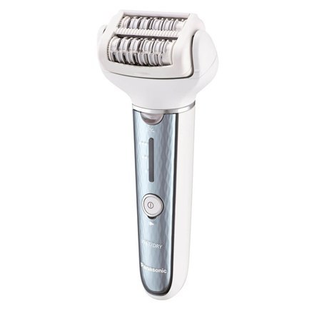 Panasonic | ES-EL2A-A503 | Epilator | Operating time (max) 30 min | Number of power levels 3 | Wet & Dry | Grey/White