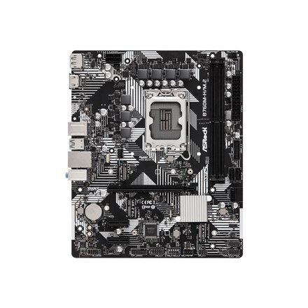 ASRock | B760M-H/M.2 | Processor Socket LGA1700 Socket | Chipset Type Intel B760 | Supported RAM Technology DDR5 SDRAM