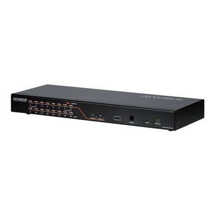 Aten KH2516A-AX-G 2-Console 16-Port Cat 5 KVM Switch with Daisy-Chain Port | Aten