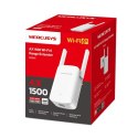 Mercusys AX1500 Wi-Fi 6 Range Extender | ME60X | 802.11ax | 1201 Mbit/s | Porty Ethernet LAN (RJ-45) 1 | MU-MiMO Nie | Brak PoE 