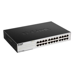 D-Link | 24-portowy przełącznik Gigabit Easy Desktop | GO-SW-24G | Niezarządzany | Desktop/Montowalny na stojaku | 24 miesiące