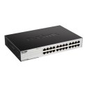 D-Link | 24-portowy przełącznik Gigabit Easy Desktop | GO-SW-24G | Niezarządzany | Desktop/Montowalny na stojaku | 24 miesiące