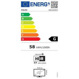 Philips | Zakrzywiony monitor biznesowy | 45B1U6900CH/00 | 44,5 