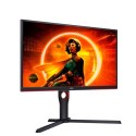 AOC Gaming | 25G3ZM/BK | 25 in | VA | Full HD (1080p) 1920 x 1080 at 240 Hz | 300 cd/m² | 2xHDMI, DisplayPort | Height, pivot (r