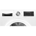 Bosch | Dryer | WQG242AMSN | Freestanding | Heat pump | 9 kg | Class A++ | LED display | White | 64.8 cm