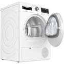 Bosch | Dryer | WQG242AMSN | Freestanding | Heat pump | 9 kg | Class A++ | LED display | White | 64.8 cm