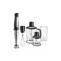 Braun | MultiQuick 7 Blender ręczny | MQ 7045X | Blender ręczny | 1000 W | Liczba prędkości 6 | Rozdrabniacz | Czarny/stal nierd