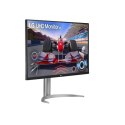 LG LG | With stand (highest position) | 32UQ750P-W | 32 in | VA | 4K 3840 x 2160 at 144 Hz | 400 cd/m² | 2xHDMI, DisplayPort, US