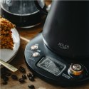 Adler Kettle | AD 1349 | Electric | 1100 W | 1 L | Stainless steel | 360° rotational base | Black/Gold