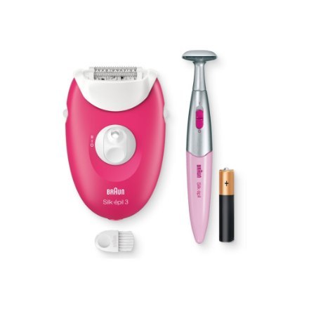 Braun SE3-202 Silk épil 3 Epilator , Pink/White