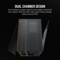 Corsair | Dual Chamber PC Case | 6500X | Black/Obsidian Aluminum | Mid-Tower | Power supply included No