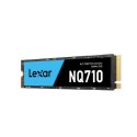 Lexar NVMe SSD | NQ710 | 500 GB | Format dysku SSD M.2 2280 | Interfejs dysku półprzewodnikowego PCIe Gen4x4 | Prędkość odczytu 