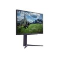 LG UltraGear | With stand (highest position) | 27GS85Q-B | 27 in | Nano IPS | QHD 2560 x 1440 at 180 Hz | 400 cd/m² | 2xHDMI, Di