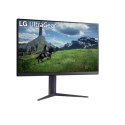 LG UltraGear | With stand (highest position) | 32GS85Q-B | 32 in | Nano IPS | QHD 2560 x 1440 at 180 Hz | 350 cd/m² | 2xHDMI, Di