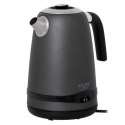 Adler Kettle | AD 1295g SS | Electric | 2200 W | 1.7 L | Stainless Steel | 360° rotational base | Grey